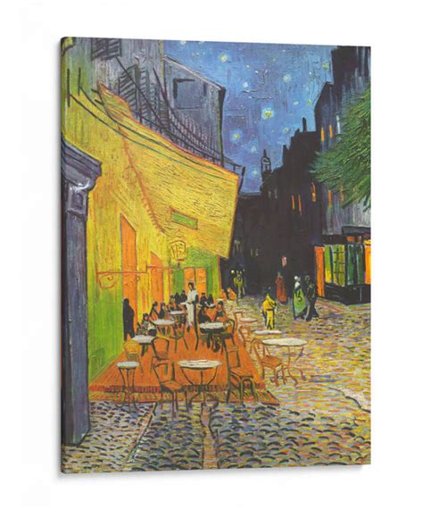 Terraza de café por la noche Vincent Van Gogh Canvas Lab