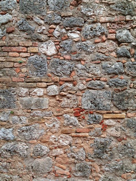 Tuscany Ancient Stone Wall Texture Background Kozzi