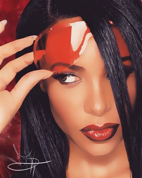Aaliyah Poster By Devonte Graham