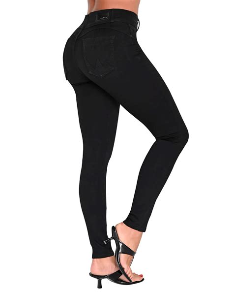 Lowla Skinny Butt Lifting Mid Rise Jeans Fajas Usa