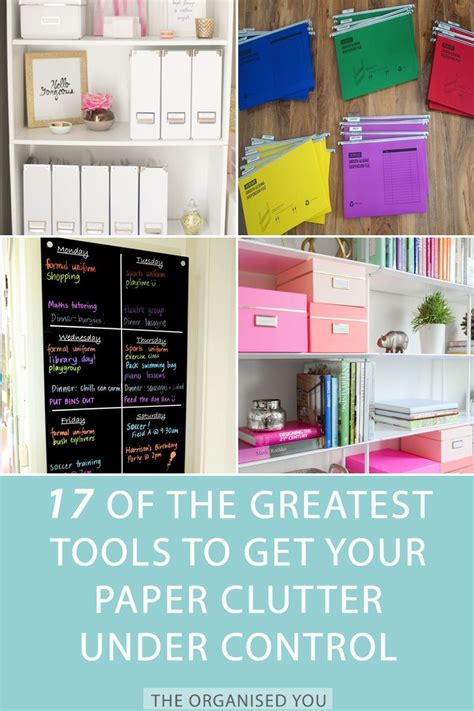 17 Of The Greatest Tools To Get Your Paper Clutter Under Control