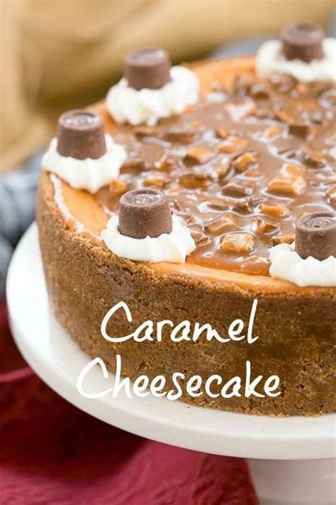 Mixture is rich caramel color, occasionally swirling and washing. Deluxe Caramel Cheesecake with Caramel Toffee Topping ...