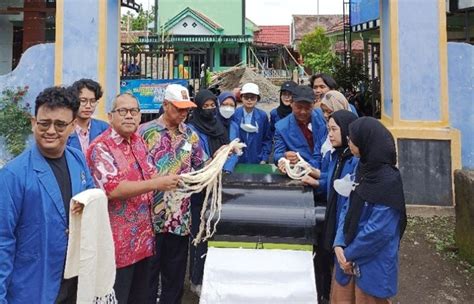 Kkn Abmas Its Kembangkan Serat Daun Nanas Jadi Benang Tekstil Surabaya Today