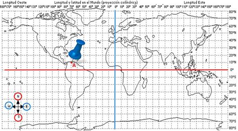 Arriba Imagem Coordenadas Geograficas Planisferio Con Paralelos Y Meridianos