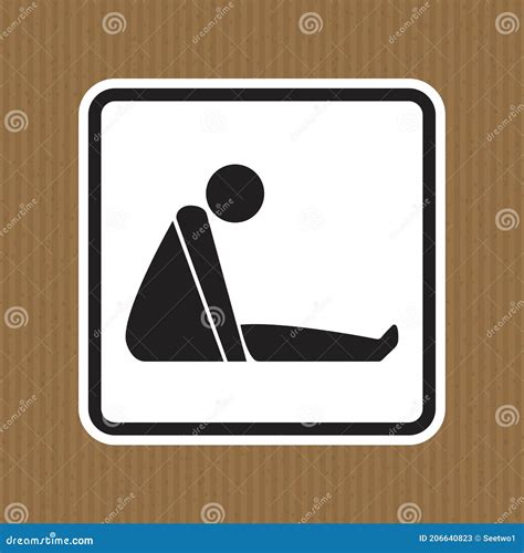 Confined Space Symbol Sign Isolate On White Backgroundvector