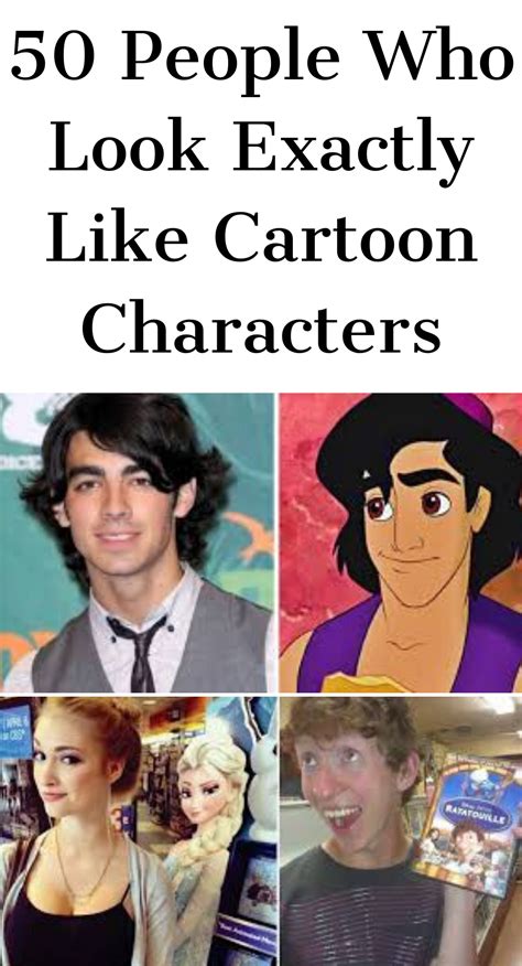 50 People Who Look Exactly Like Cartoon Characters Funny Disney Memes