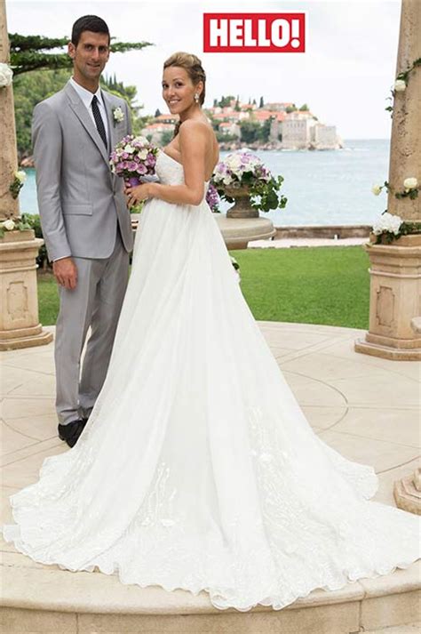 Novak Djokovic Marries Pregnant Fiancée Jelena Ristic