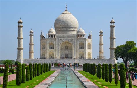 Taj Mahal Agra India Round The World In 30 Days Round The World In