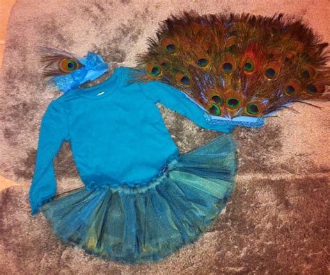 Diy Peacock Costume I Made For Joslyn Feathers On Amazon Were A Third