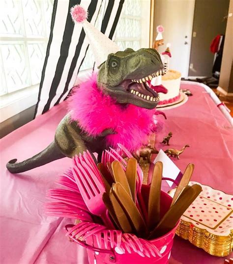Modern Glam Dinosaur Birthday Party Artofit