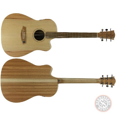 Cole Clark Fl1ec Bm Bunya Queensland Maple Acoustic Guitar