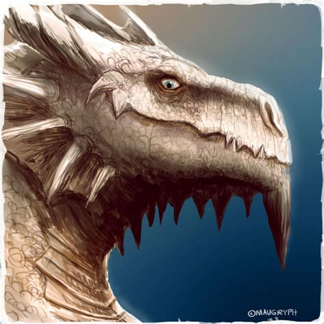 Daily Painting 63 My Dragon Avatar By Maugryph On Deviantart