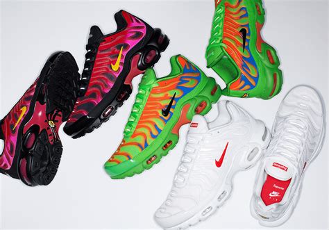 Supreme X Nike Air Max Plus Tn Collection Officially Unveiled Release