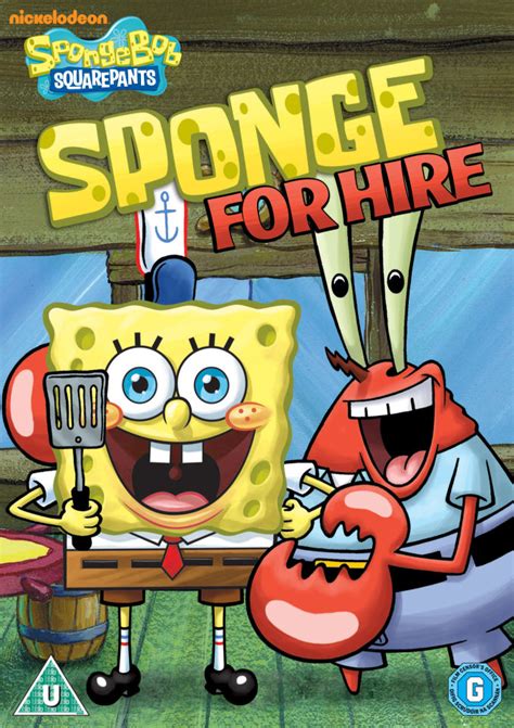 Spongebob Squarepants Sponge For Hire Dvd Zavvi