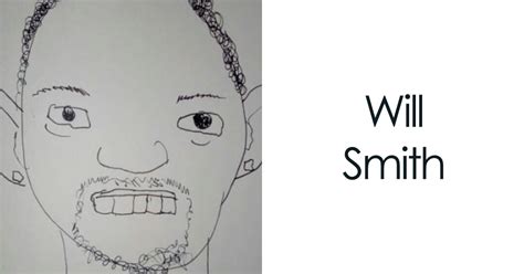 These Funnily Terrible Portraits Of Famous People Drawn By This ‘artist