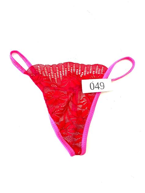 049 Red Cooling T String Sexy Panty For Lady Lady Ladies Woman Women Lingerie Sexy Lingerie G