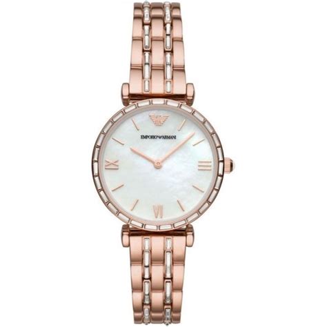 Emporio Armani Ar11294 Ladies Rose Gold Watch Womens Watches From The