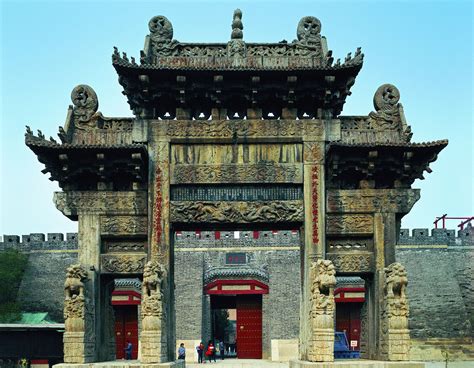 The Memorial Gateway In The Dai Temple Which Was Founded In 1672 Dai