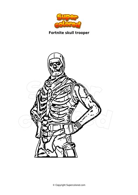 Disegno Da Colorare Fortnite Ghoul Trooper Images And Photos Finder