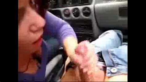 Sexy Cheating Wife Jerking And Sucking Cock In A Car