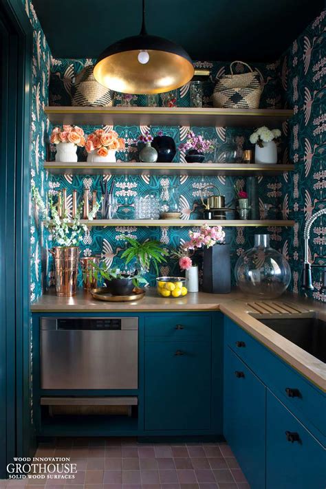 Great prices on cabinets, shelves & more storage & organization. Wood and Metal Pantry Floating Shelves and Counter for ...