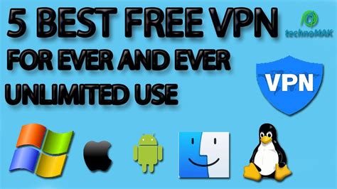 Best 5 Free Unlimited Vpn Windows Linux Mac Android Technomak