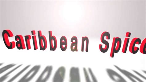 Caribbean Spice Audiovideo Graphics Comercial Youtube