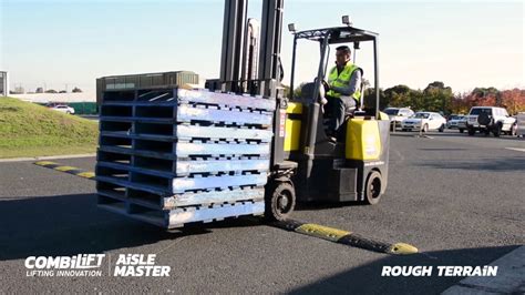 Combilift Aisle Master Articulated Narrow Aisle Forklift In Rough