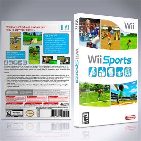 Wii Replacement Case No Game Wii Sports Ebay