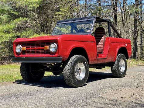 This 1969 Ford Bronco 4x4 Is Powered By A Strong Running 302ci V8 Mated