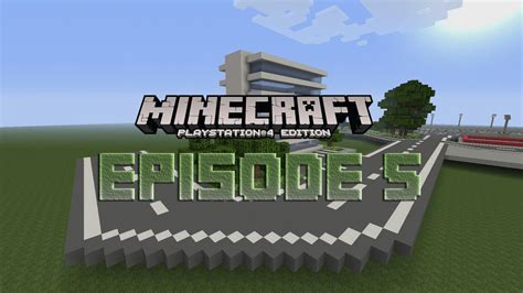 Minecraft Ps4 City 5 Big Bend Youtube
