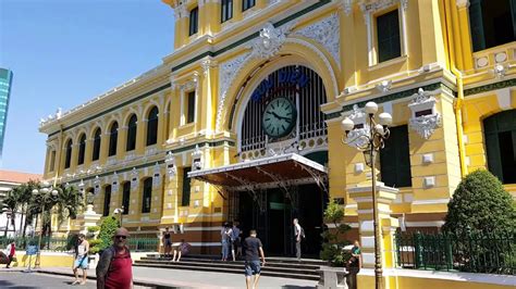 The saigon central post office is a reminder of what post offices used to be like. Saigon Central Post Office - Ho Chi Minh Vietnam - YouTube