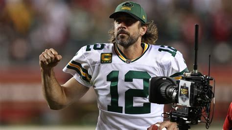 Aaron Rodgers Is Growing His Hair Out For A Mysterious Halloween