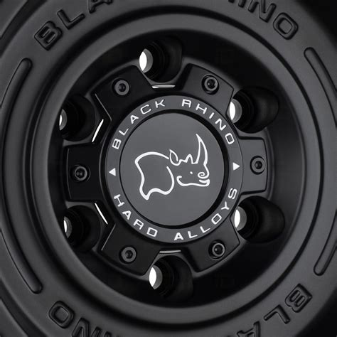Black Rhino Solid Wheels Matte Black Rims