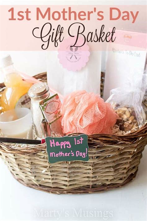 Impress your mom this year with a gift basket that is perfect for her. First Mothers Day