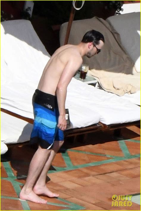 Photo Nicholas Hoult Shirtless By The Pool Photo Just Jared