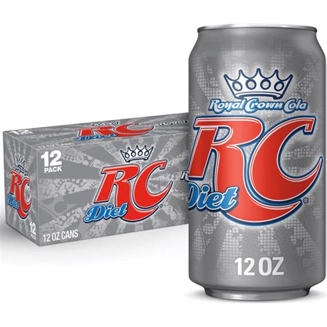 Diet Rc Cola Soda 12 Fl Oz Cans 12 Pack Cola Riesbeck