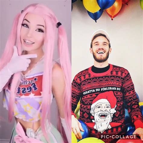 Lmao Pewdiepie And Belle Delphine Live In The Same City R