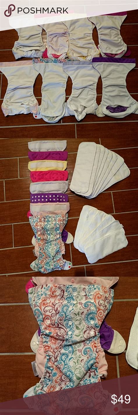 8 Bumgenius One Size Pocket Cloth Diapers Cloth Diapers Diaper Clothes