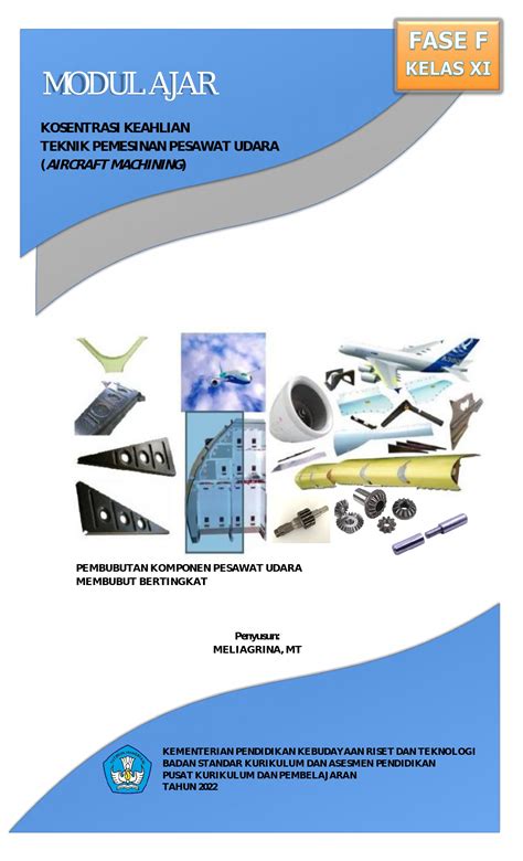 Modul Ajar Teknik Pemesinan Pesawat Udara Aircraft Machining