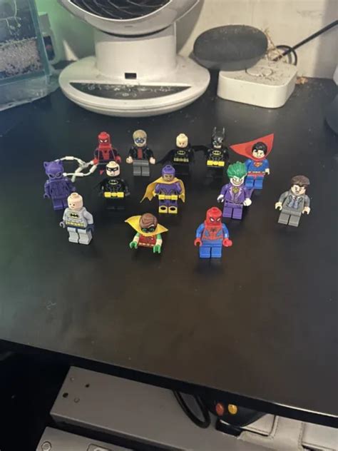 Lego Super Heroes And Baddies 13 Mini Figure Bundle See Pictures