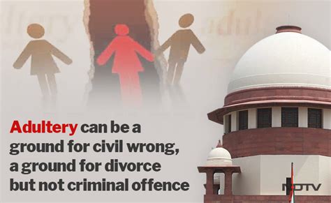 Supreme Court Strikes Down Adultery Law Says Husband Not Master Of Woman