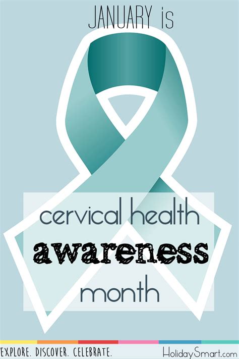 Cervical Health Awareness Month Holiday Smart