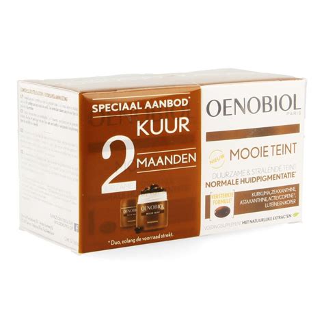 Oenobiol Mooie Teint Caps 2x30 Nf Kopen Multipharmabe