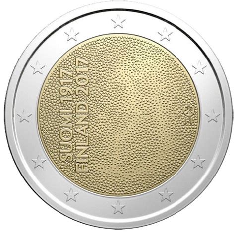 2 Euro Commémorative Finlande 2017 Indépendance