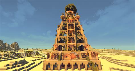 Desert Tower Minecraft Map