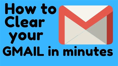 Simple Trick To Clear Out Your Gmail In Minutes Youtube