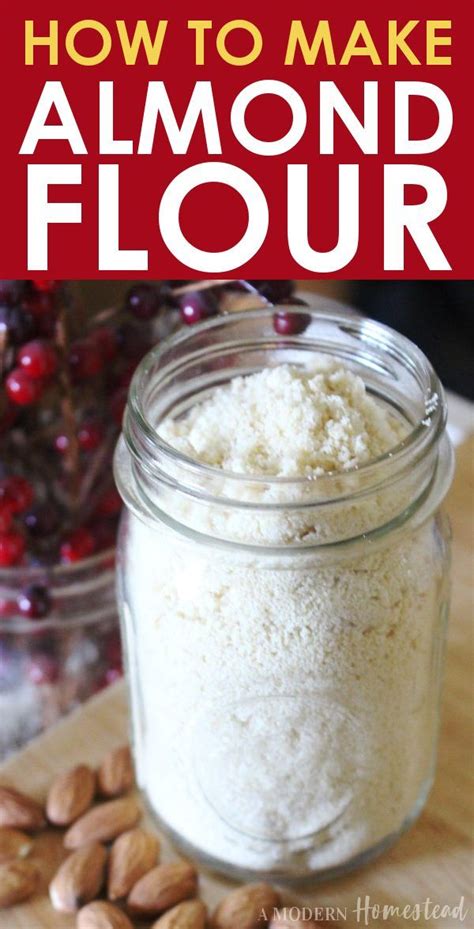 Make Almond Flour Almond Flour Recipes Coconut Flour Almond Milk