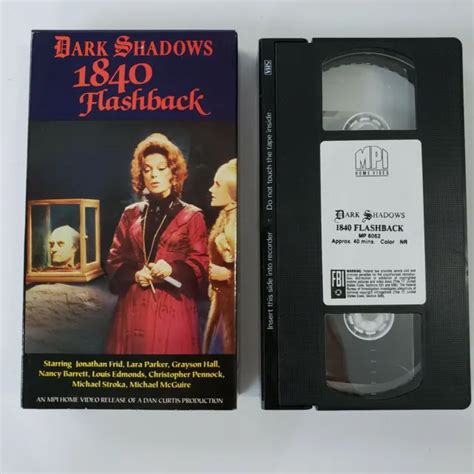 Dark Shadows 1840 Flashback Vhs Frid Selby Parker Vampire Gothic Tv