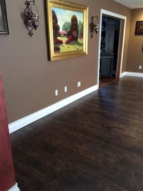 80 Gorgeous Hardwood Floor Ideas For Interior Home Brown Walls Living